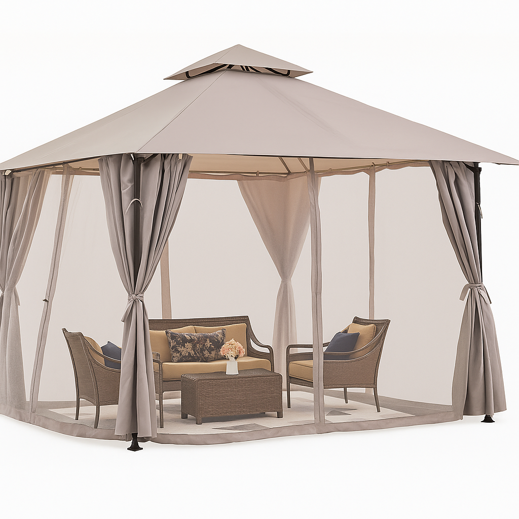 AuroraShade Marquis 12x12 Premium Canopy Gazebo